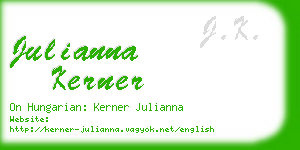 julianna kerner business card